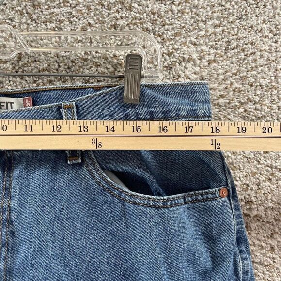 Levis Jeans Mens 38x30 Blue Denim Pants Relaxed Fit Casual Cotton Pockets Logo - Picture 3 of 11